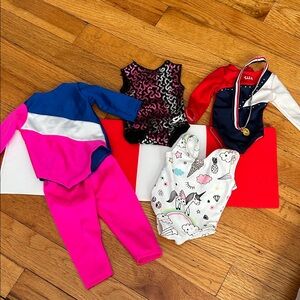 18” Doll Gymnast Accessories Bundle